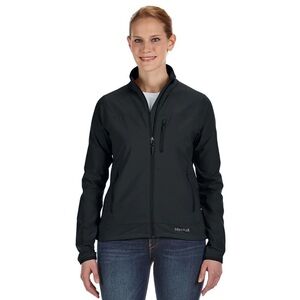 Marmot Black Ski Snow Jacket Technical Soft Shell Size S/P